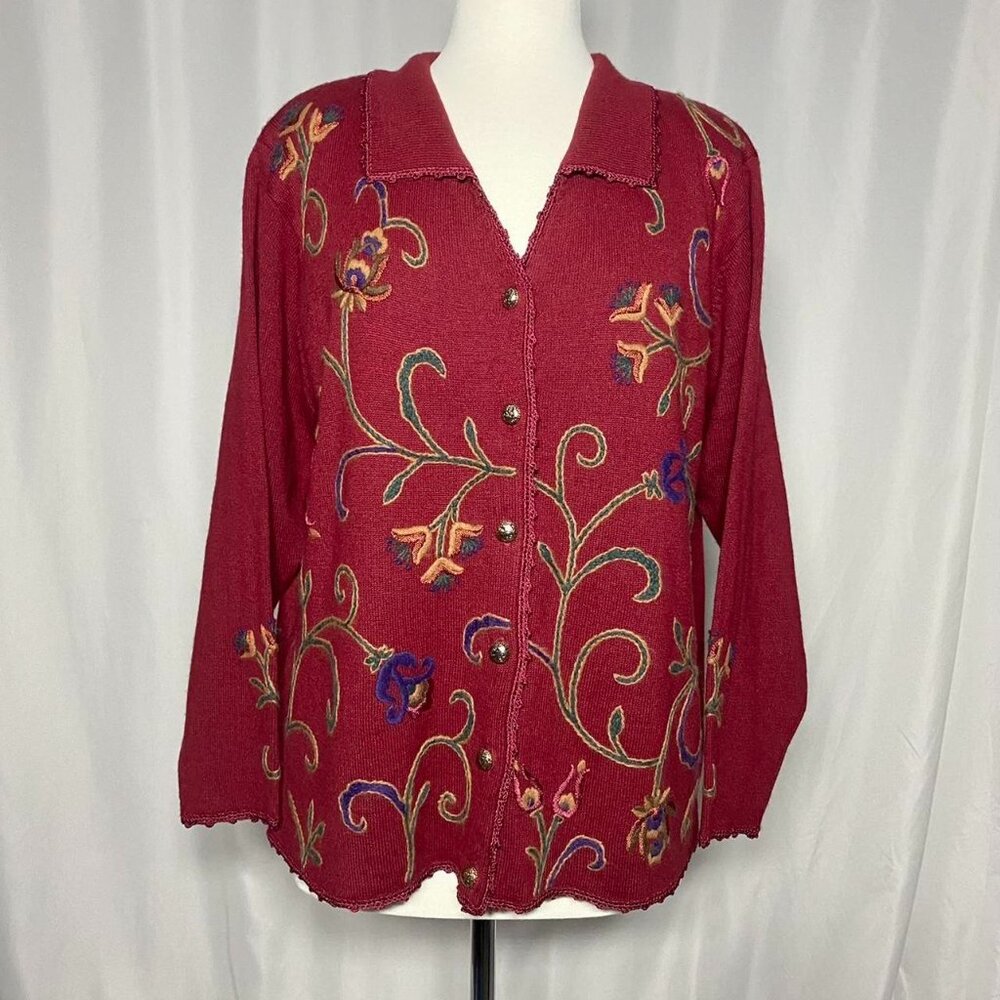 Vintage Jantzen Classics Cardigan Size 6878